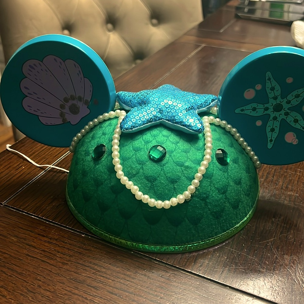 Ariel the little mermaid hat with ears